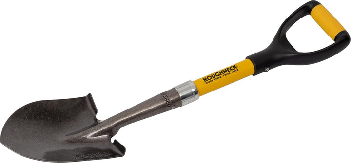 Roughneck Micro Schaufel (690 mm, zum Graben / Schaufeln auf engstem Raum, Klinge aus Karbonstahl, w