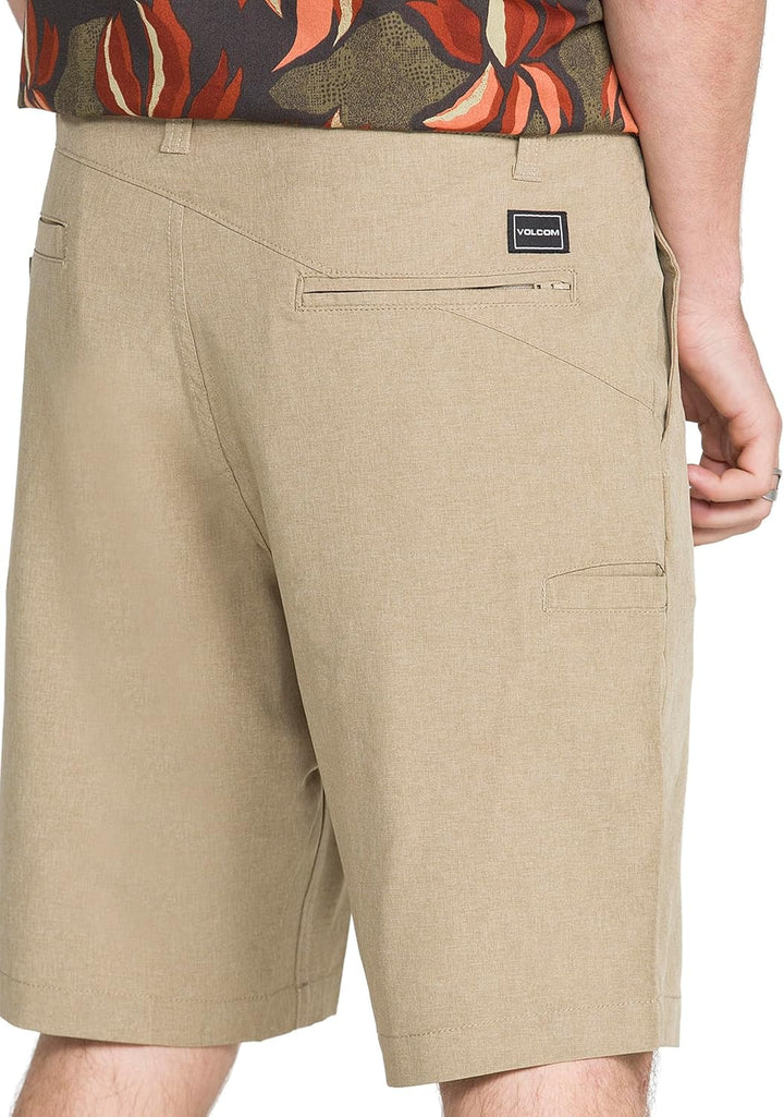 Volcom Herren Kerosene Hybrid Lssige Shorts, Khaki