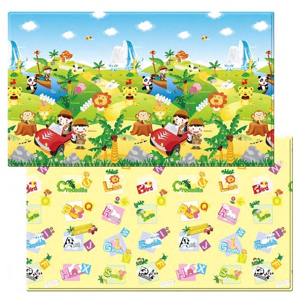 Spielmatte - Dwinguler - Safari - Large - 2,3m * 1,4m * 15mm, Safari