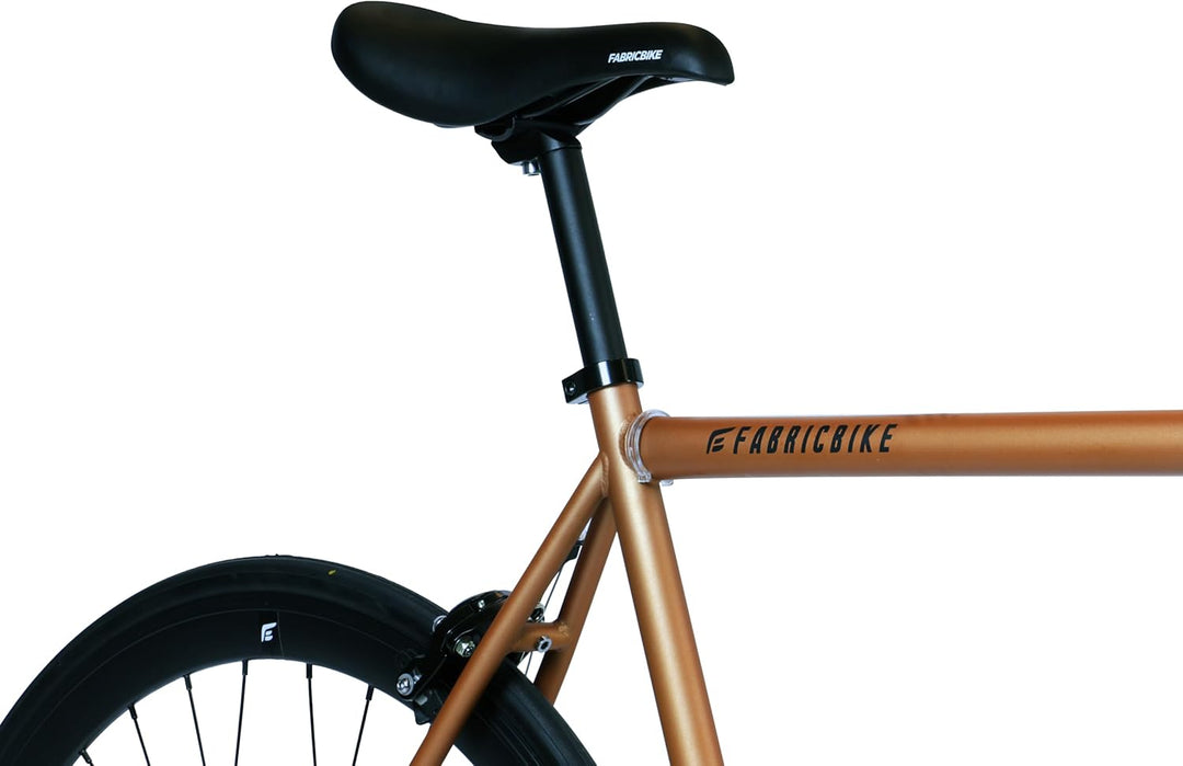 FabricBike Original Fixed Gear Bike, 28-Zoll-Rad mit festem Ritzel, Single Speed-Fahrrad, Hi-Ten Sta