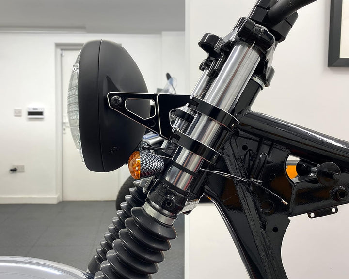 Blinker Motorrad 21W Carbon Optik - Oval - Paar