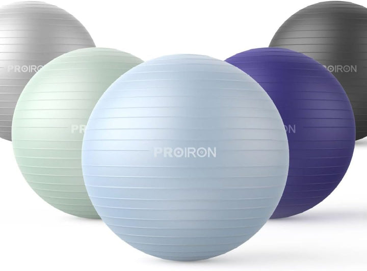 PROIRON Gymnastikball Pezziball Sitzball Trainingsball Fitnessball &amp; Balance für Core-Training mit P