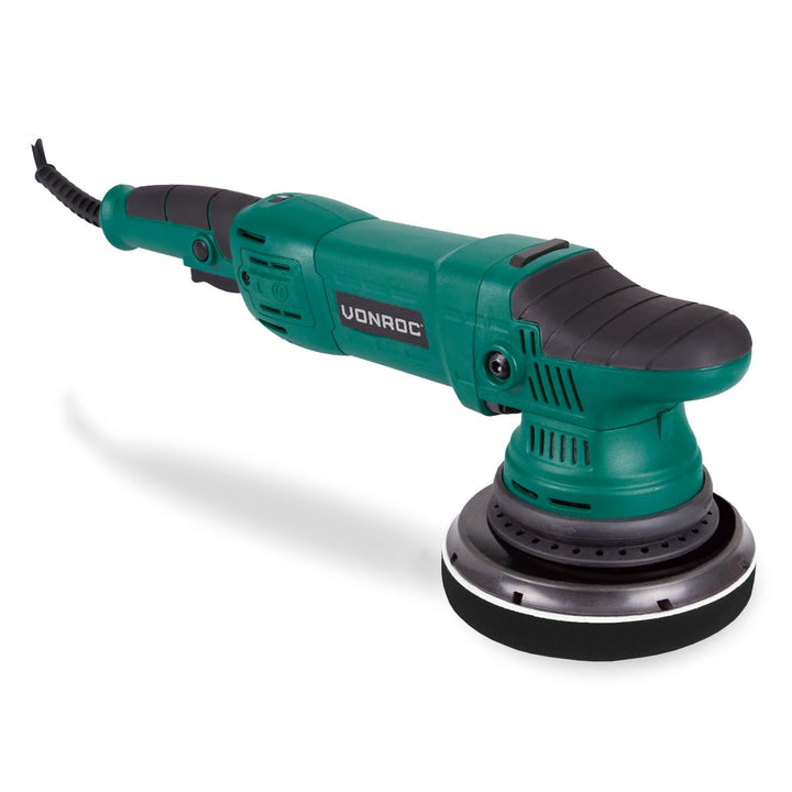 VONROC Exzenterpoliermaschine 1050 W – doppelte Aktion – konstante Geschwindigkeit, sanfter Start –