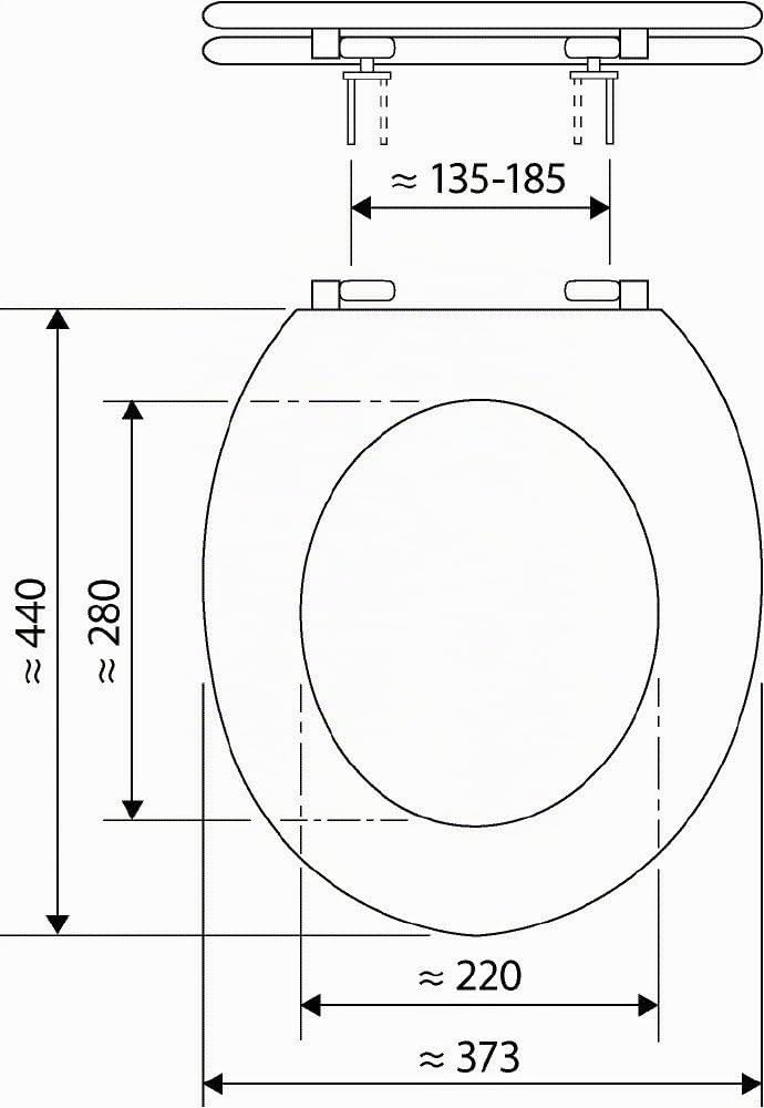 SITZPLATZ® WC-Sitz mit Absenkautomatik, Blumen Dekor Flora Blau, Toilettensitz mit Holz-Kern &amp; Schne
