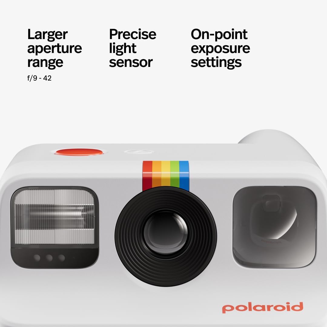 Polaroid Go Generation 2 - Instant Film Camera - Blue (9147) - Only Compatible with Go Film, Nur Kam