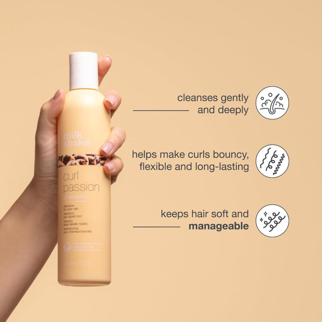 Milkshake Curl Passion Shampoo, Minze, 1000 ml 1 l (1er Pack), 1 l (1er Pack)
