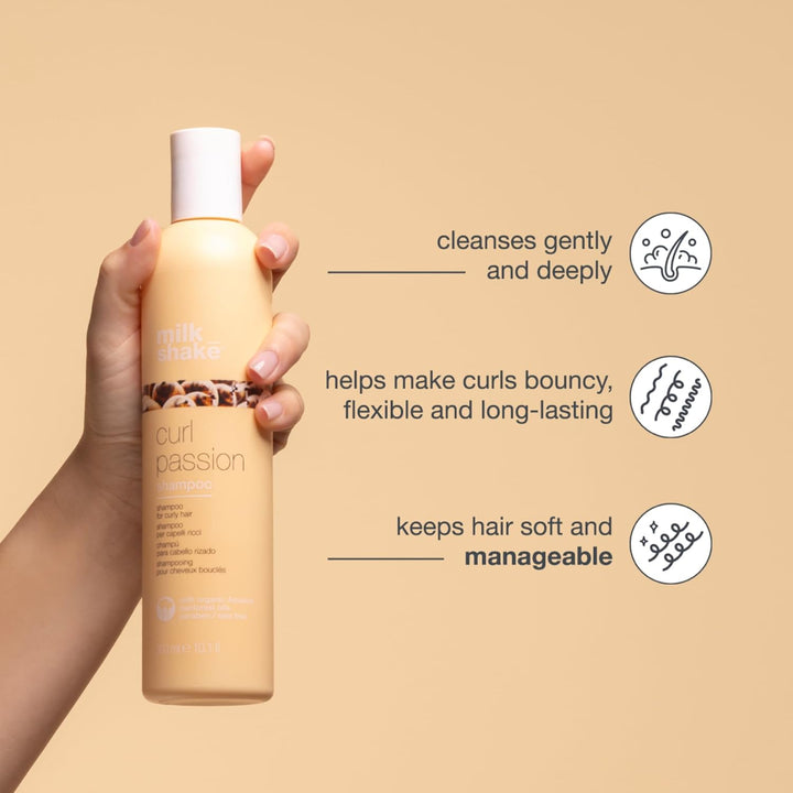 Milkshake Curl Passion Shampoo, Minze, 1000 ml 1 l (1er Pack), 1 l (1er Pack)