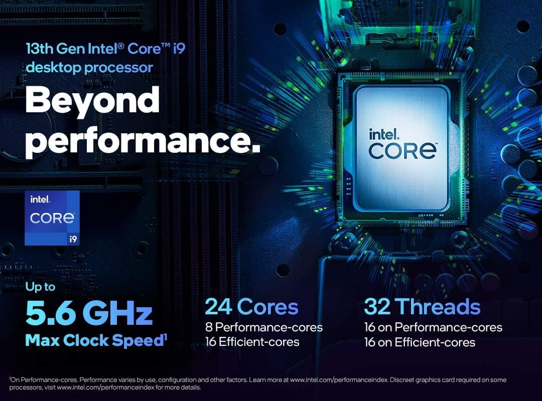 Intel Core i9-13900F Processor 36 MB Smart Cache Box
