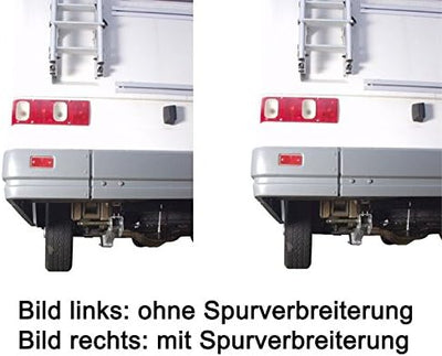 Hofmann Spurverbreiterung Stahl 30mm pro Scheibe / 60mm pro Achse incl. Teilegutachten ~