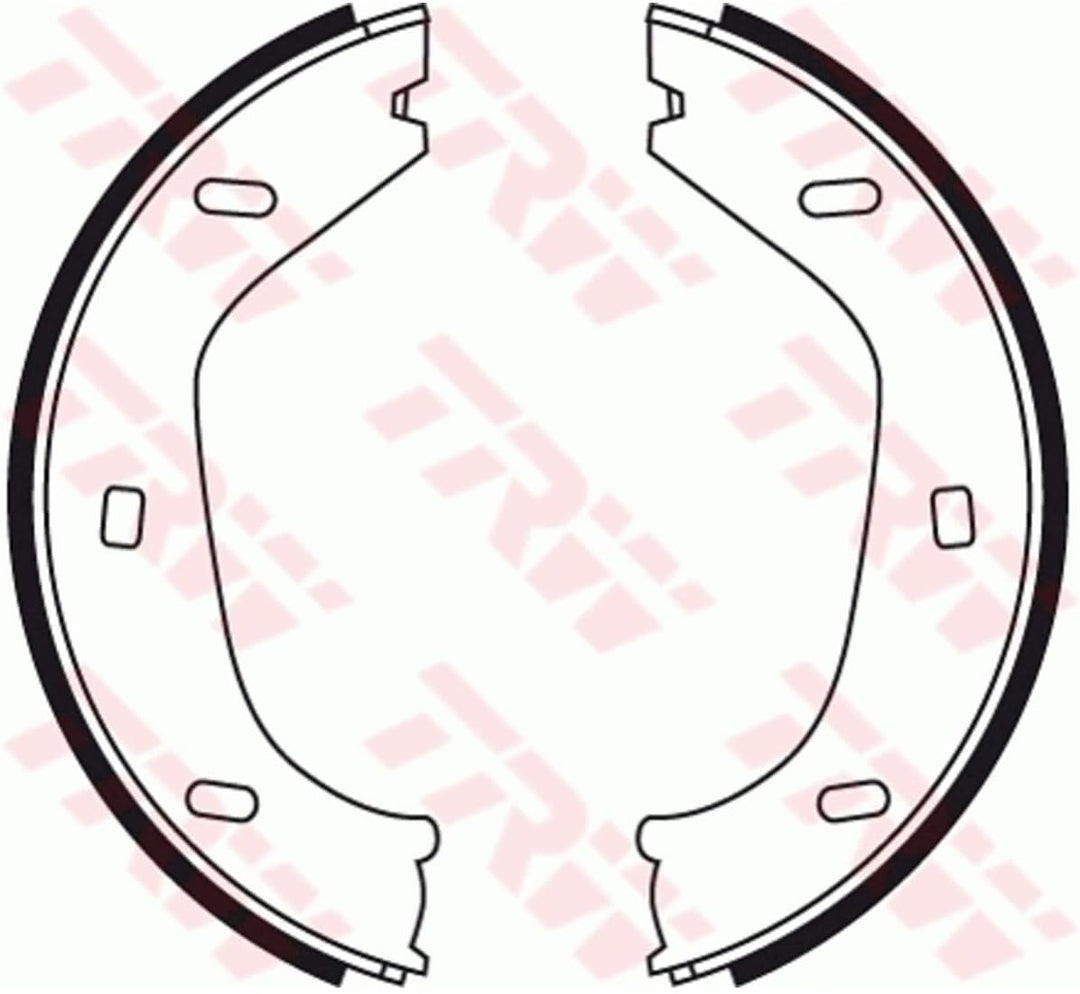 TRW GS8219 Bremsbackensatz, Feststellbremse
