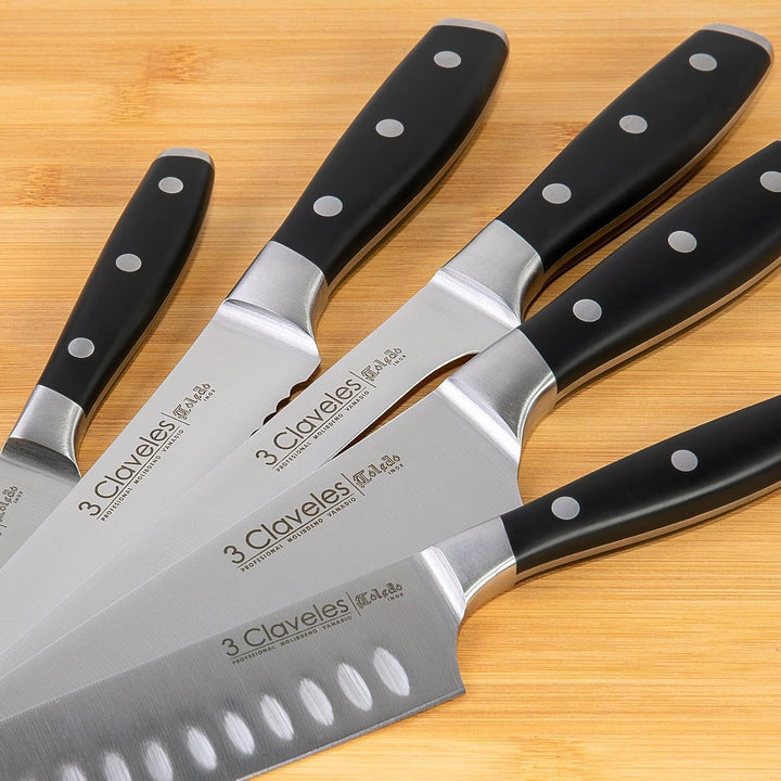 3 Claveles Toledo-Santokumesser 18 cm One Size Santoku, One Size Santoku