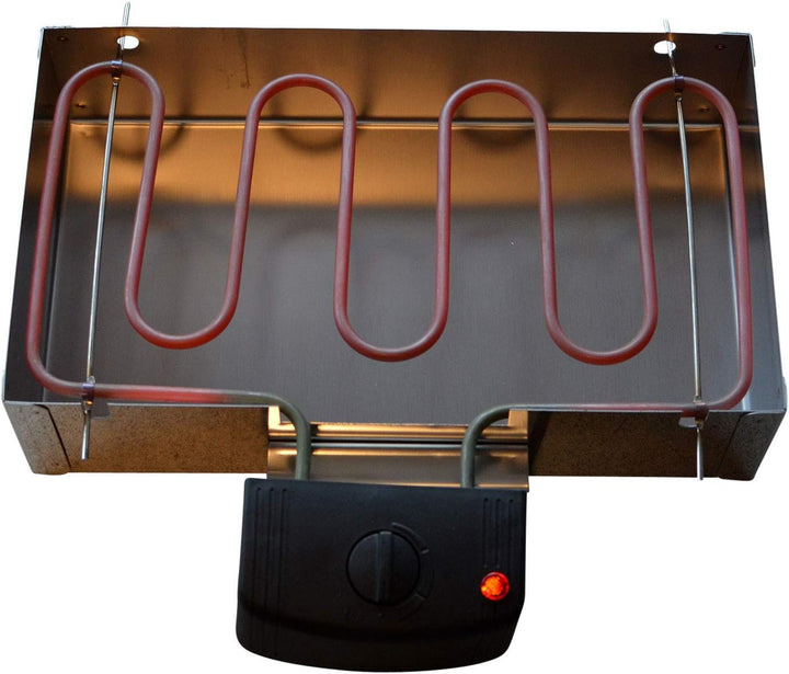 Universal Elektroheizung 2000 Watt für Räucherofen/Räucherschrank (Glutkasten + E-Set) Glutkasten +