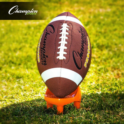 Champion Sports Football 2 Inch Sidewinder Soccer Style Kicking Tee Designed