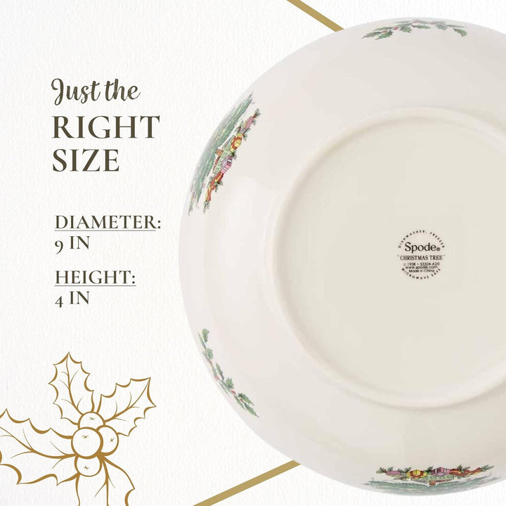 Spode Servierschale, Keramik, Mehrfarbig