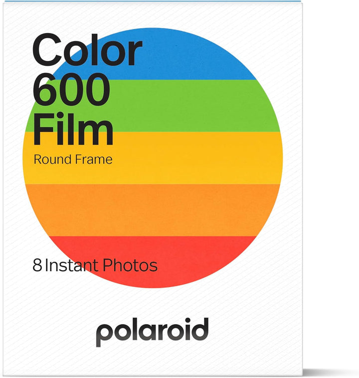 Polaroid Color Film für 600 - Round Frame, 8 Filme Round Frame Edition 8 Filme, Round Frame Edition