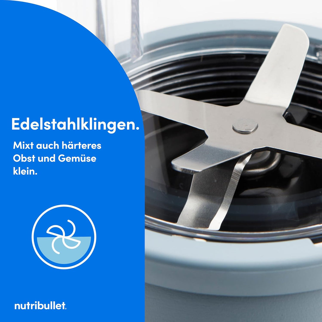Nutribullet Pro 900 Smoothie Maker, Multifunktions-, Obst- & Gemüsemixer, kompaktes Design, einfache