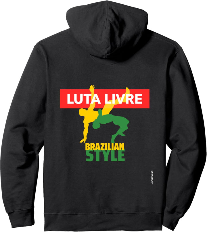 Luta Livre - Brazilian Style Wrestling - Mixed Martial Arts Pullover Hoodie