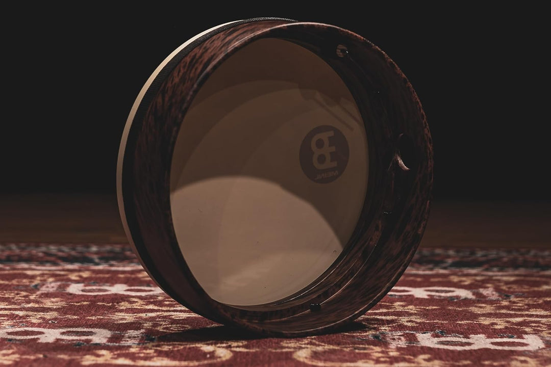 Meinl Percussion FD12T-D-TF Deep Shell Tar, Frame Drum mit Kunststofffell, 30,48 cm (12 Zoll) Durchm