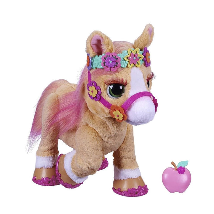 Hasbro Furreal Cinnamon, Mein stylisches Pony, 80+ Geräusche, Reaktionen, 26 Accessoires, elektronis