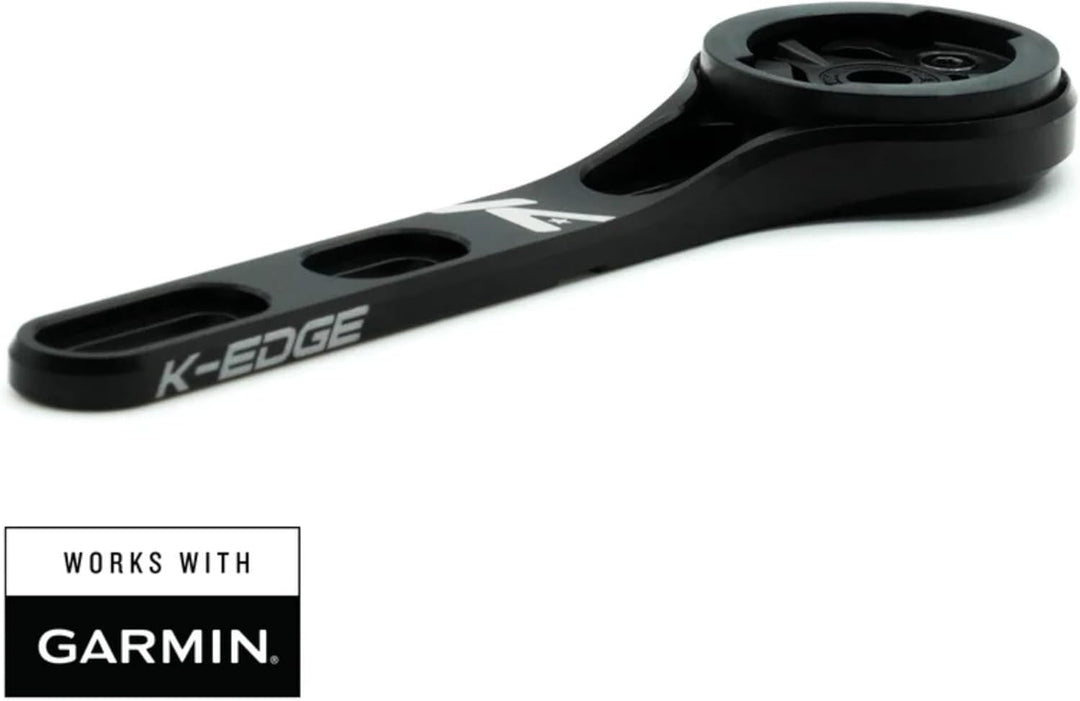 K-Edge Unisex – Erwachsene Garmin Top Tube Halterungen, Silber, One Size, Silber