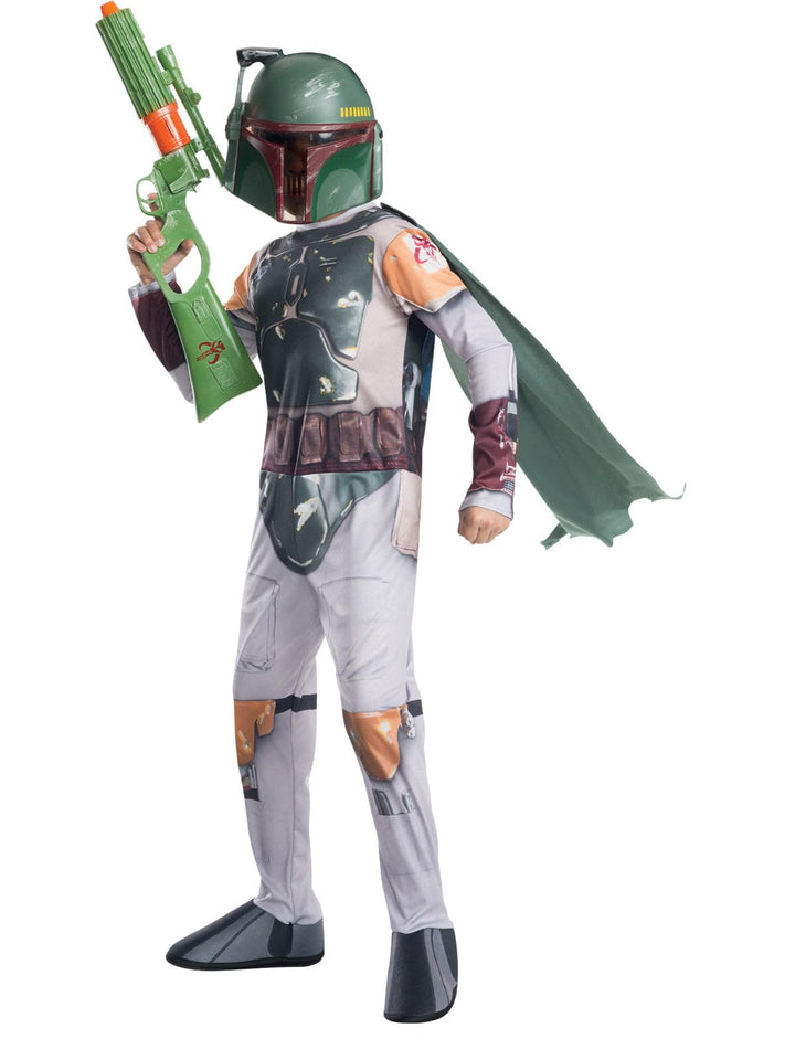 Rubie‘s Star Wars Boba Fett-Kostüm für Kinder, Stil 3, Grösse M, Alter 5- 7 Jahre, Grösse 127 - 137 