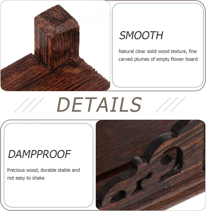 STOBOK Ausstellungsstand Antikes Ausstellungsregal Aus Rustikalen Buch Regal Palisander-Display-stän