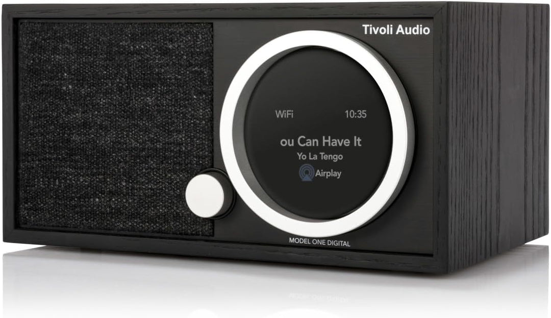 Tivoli Audio Model One Digital Gen 2 DAB+/UKW Radio mit WLAN und Bluetooth (Schwarze Esche/Schwarz)