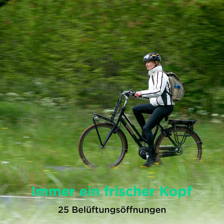 GOOFF Blitz Fahrradhelm – Leichter Fahrradhelm für Damen und Herren mit 2 magnetische Visieren und L