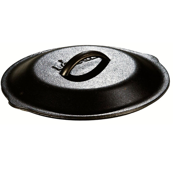 Lodge Cookware Cover L6SC3 Kochgeschirr-Abdeckung, Gusseisen, schwarz 9 Inch, 9 Inch