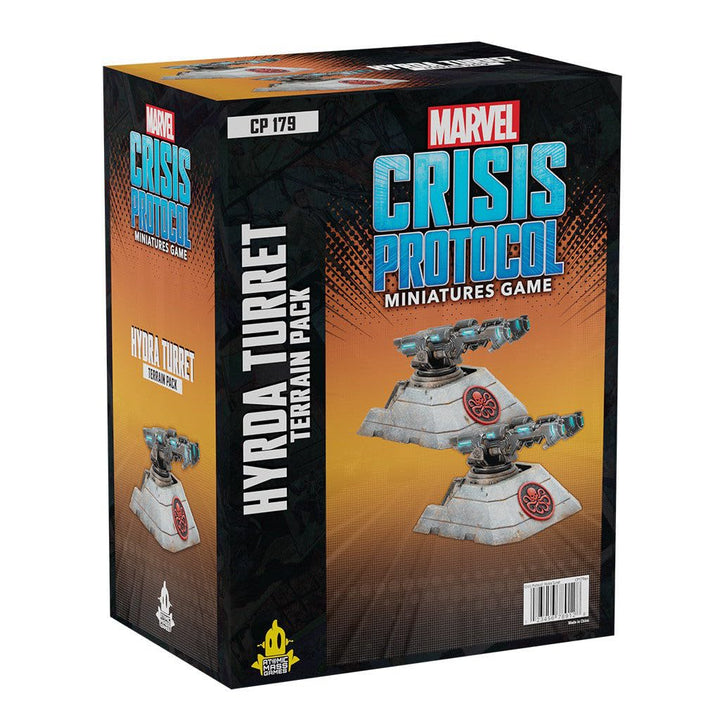 Atomic Mass Games Zubehör CP179EN Marvel Crisis Protocol: Hydra Turret Terrain Pack-EN, Mehrfarbig,