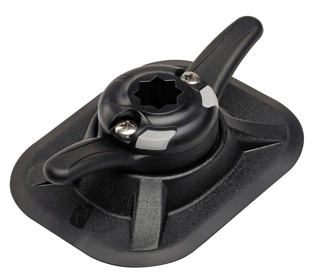 Railblaza Keil Port Rippe, Halterung, Unisex STANDARD Schwarz, STANDARD Schwarz
