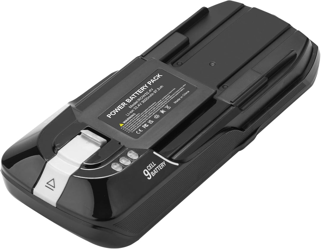 Ersatz Staubsauger Batterie Li-Ion 32.4V 3000mAh für Rowenta ZR0097,X-Force Flex 15.60,Staubsauger B