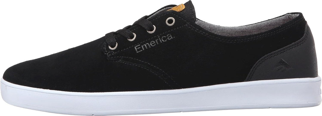 Emerica LACED BY LEO ROMERO 6102000082 Herren Sneaker 36.5 EU Schwarz Schwarz Weiss, 36.5 EU Schwarz