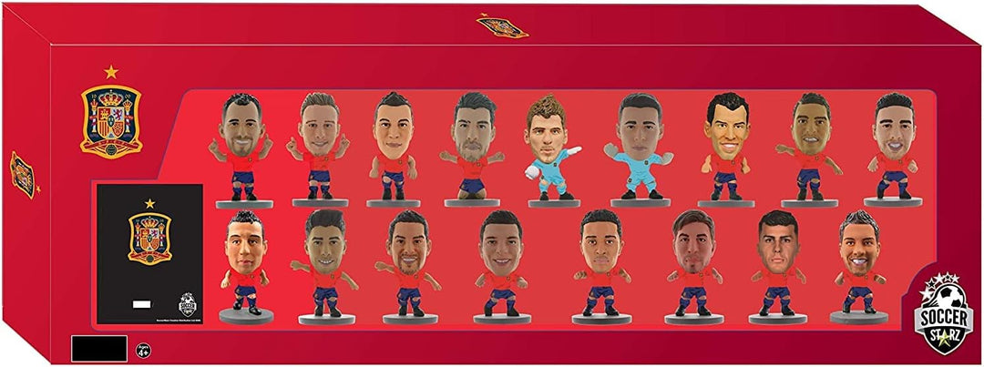 SoccerStarz - Spanien Team Pack 17 Figur (2020 Version) /Figuren