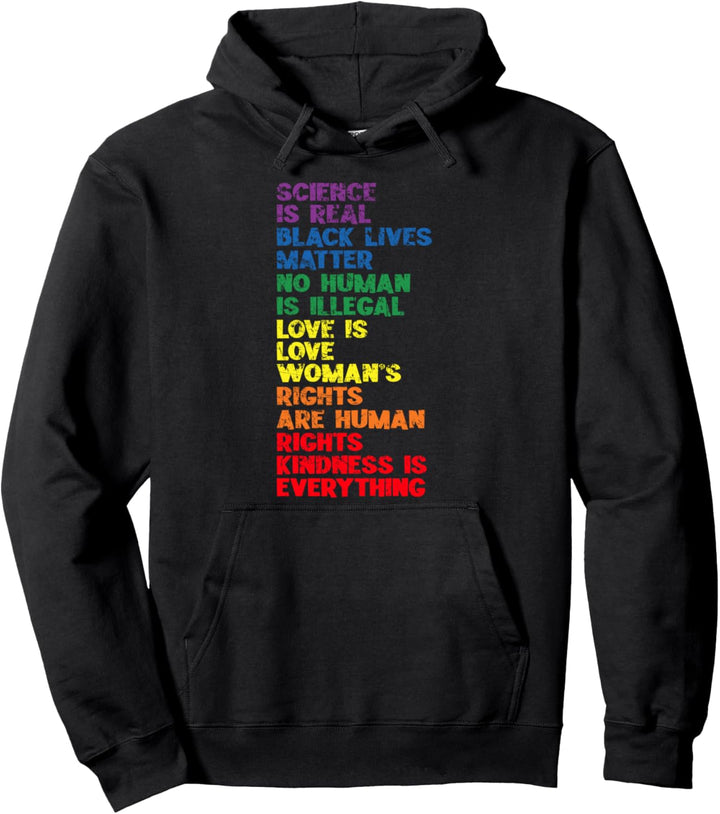 Schwul Homo Outfit LGBT Gay Homosexualität Science is Real Pullover Hoodie