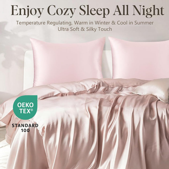 Seidenkissenbezug Jaciu Silk Pillowcase 21 Momme beidseitiger Seidenkissenbezug Kissenbezug Versteck