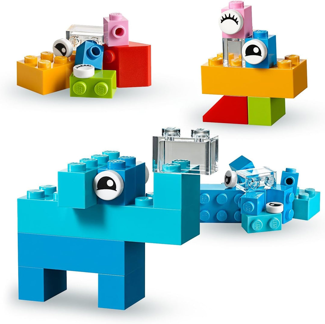 LEGO Classic Bausteine Starterkoffer – Farben Sortieren mit Aufbewahrungsbox, kreatives Geschenk, Ki