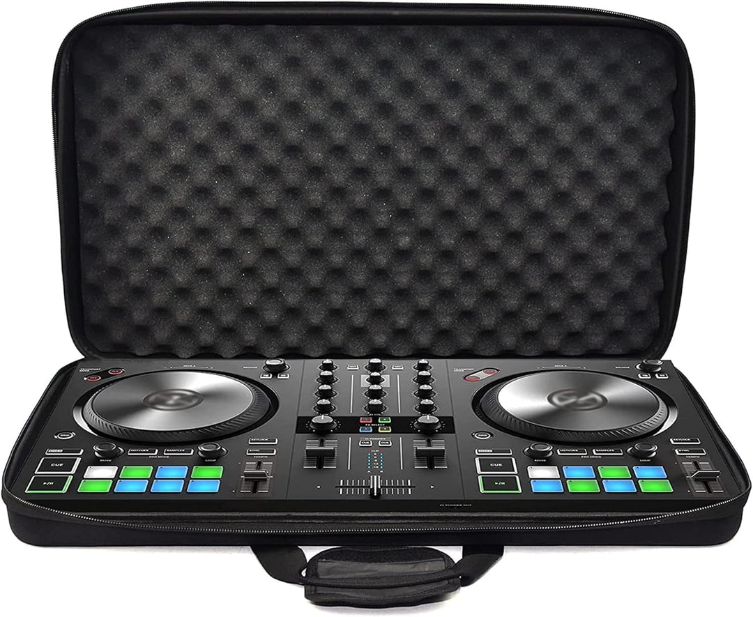 OUUTMEE Hart Reise Tragen Tasche für Pioneer DDJ SR SR2 RR Denon MC4000 Numark NVII Mixtrack Pro 3 N