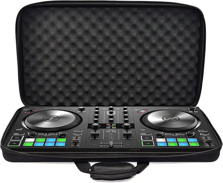 OUUTMEE Hart Reise Tragen Tasche für Pioneer DDJ SR SR2 RR Denon MC4000 Numark NVII Mixtrack Pro 3 N