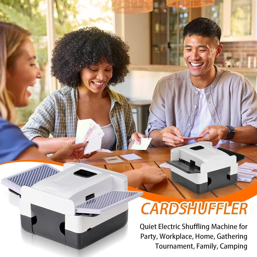 Karten Mischer Kartenmischmaschine, Automatischer Kartenmischer für 1-2 Decks, Elektrische Mischmasc