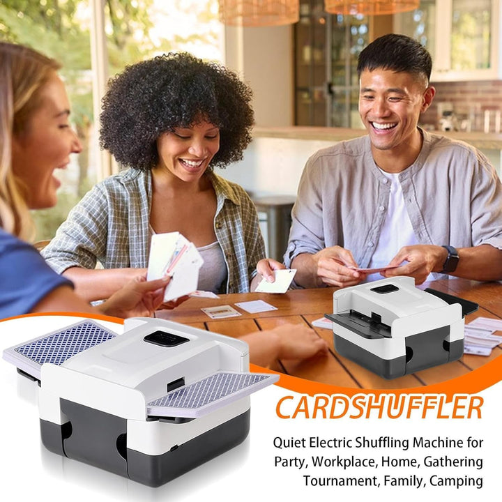 Karten Mischer Kartenmischmaschine, Automatischer Kartenmischer für 1-2 Decks, Elektrische Mischmasc