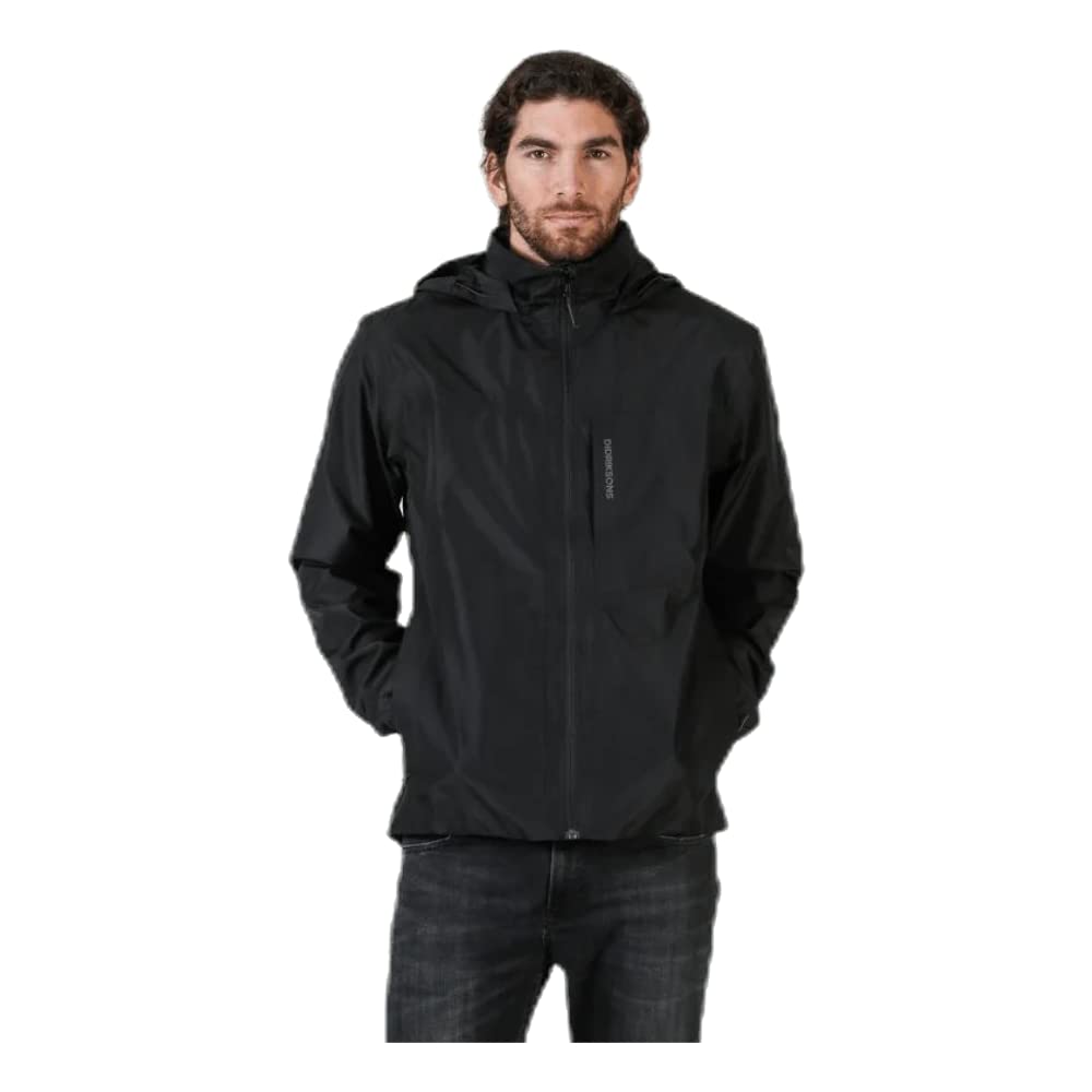 Didriksons Incus Jacket Men - wasserdichte Outdoorjacke Schwarz M, Schwarz M