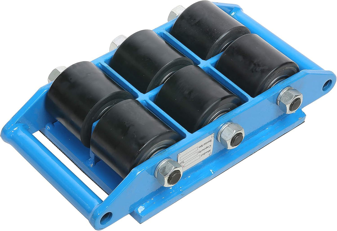 Pro-Lift-Werkzeuge 8t Panzerrollen Transportfahrwerk starr Schwerlastroller 8000kg Maschinentranspor