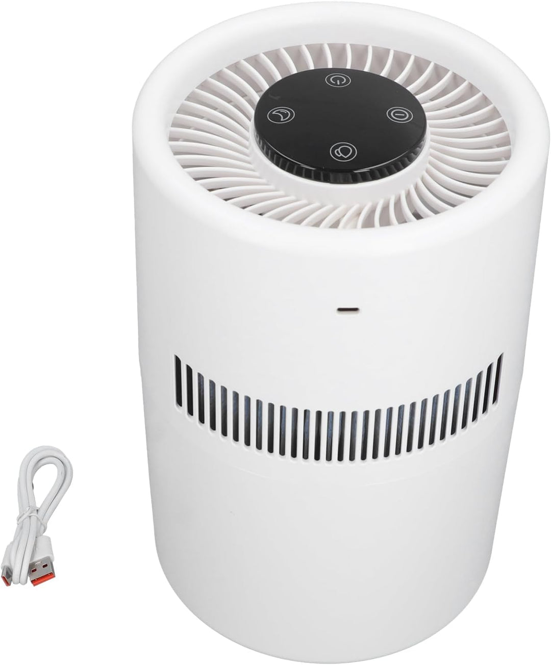 Luftreiniger mit Kombination, 2-in-1-Luftreiniger und Luftbefeuchter, 5 W, 4 L Wassertank, Luftbefeu
