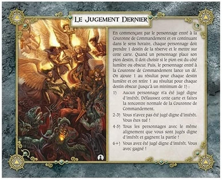 Set Talisman 2 Erweiterungen in französischer Sprache "La Source Sacrée" + "Die verlorenen Reiche" +