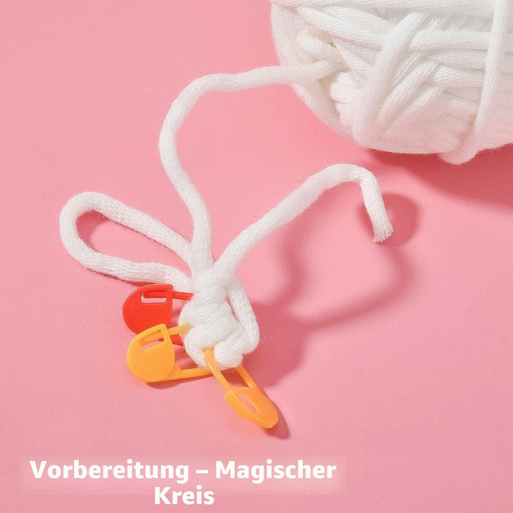 Zepiany Häkelsets für Anfänger – All-in-One Häkelset Tiere, Deutsches Video-Anleitungen zum Selberma