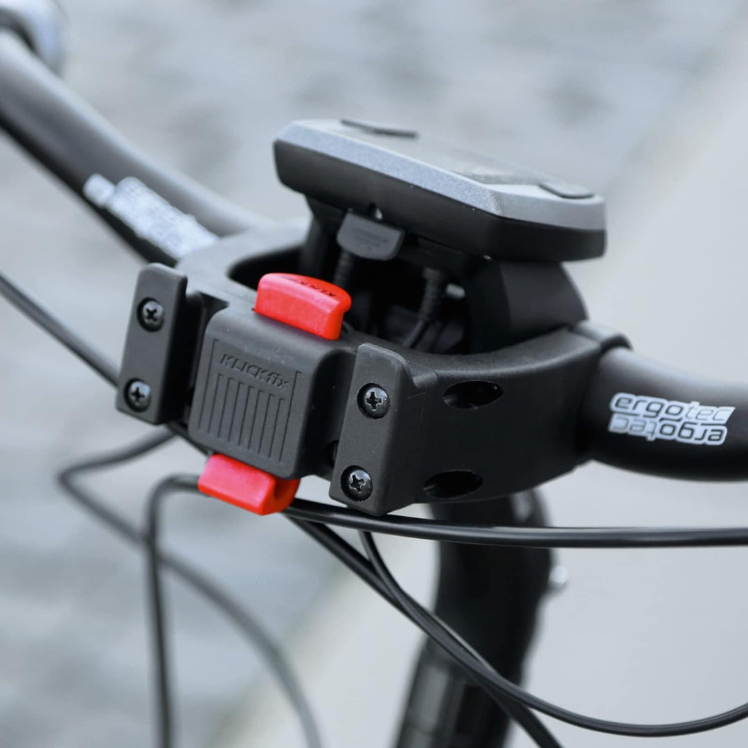 fixbag FB1247134 - Fahrrad-Umhängetasche mit Klickfix Adapterplatte + Lenker Adapter E fürs E-Bike,