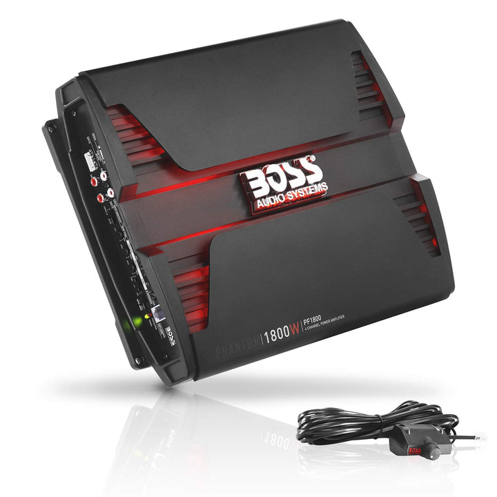 BOSS Audio Systems PF1800 4 Kanal Auto Verstärker - 1800 Watt, Vollbereich, Klasse A-B, 2-4 Ohm stab