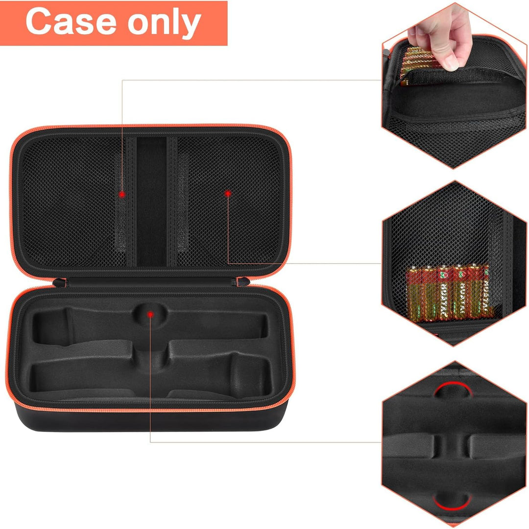 Tragetasche für kabelloses Mikrofon, kompatibel mit JBL Wireless Dual-Mikrofonsystem, Tasche für Han