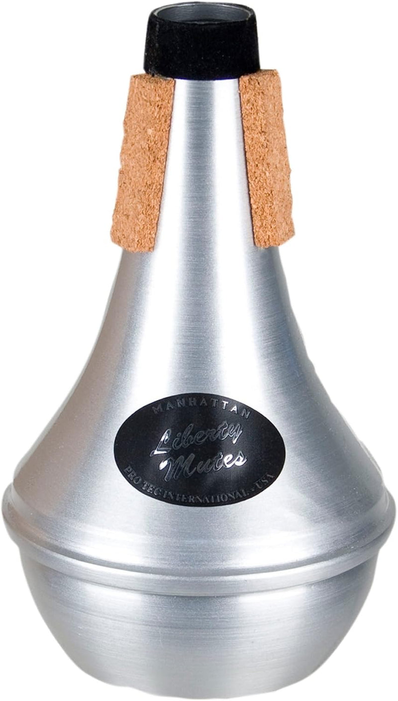 Protec ML100 Liberty Aluminum-Spitzdämpfer für Trompeten , Aluminum Mute Gerade / Ganz-Aluminium, Al